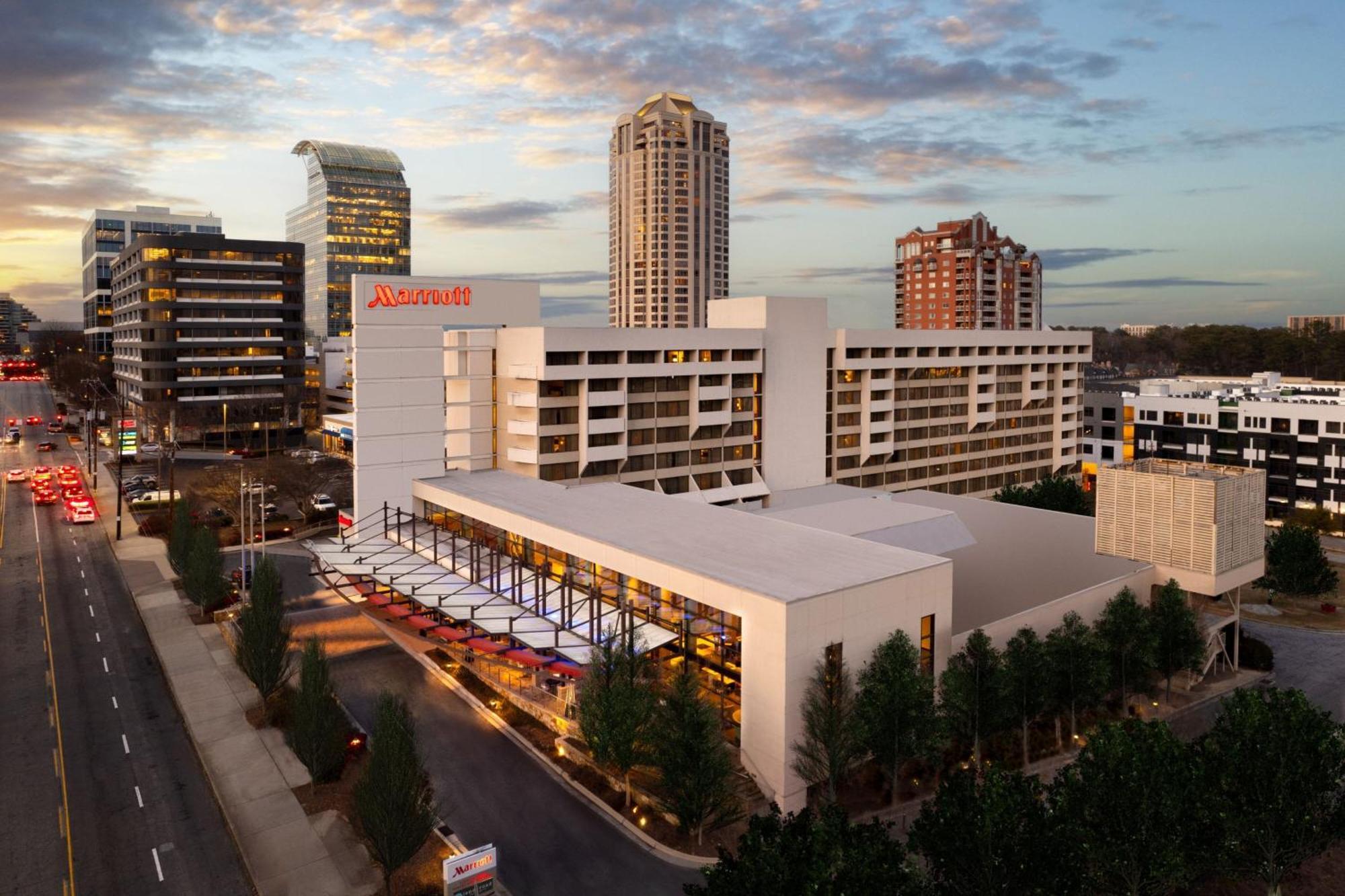 Wyndham Atlanta Buckhead Hotel & Conference Center Exteriér fotografie